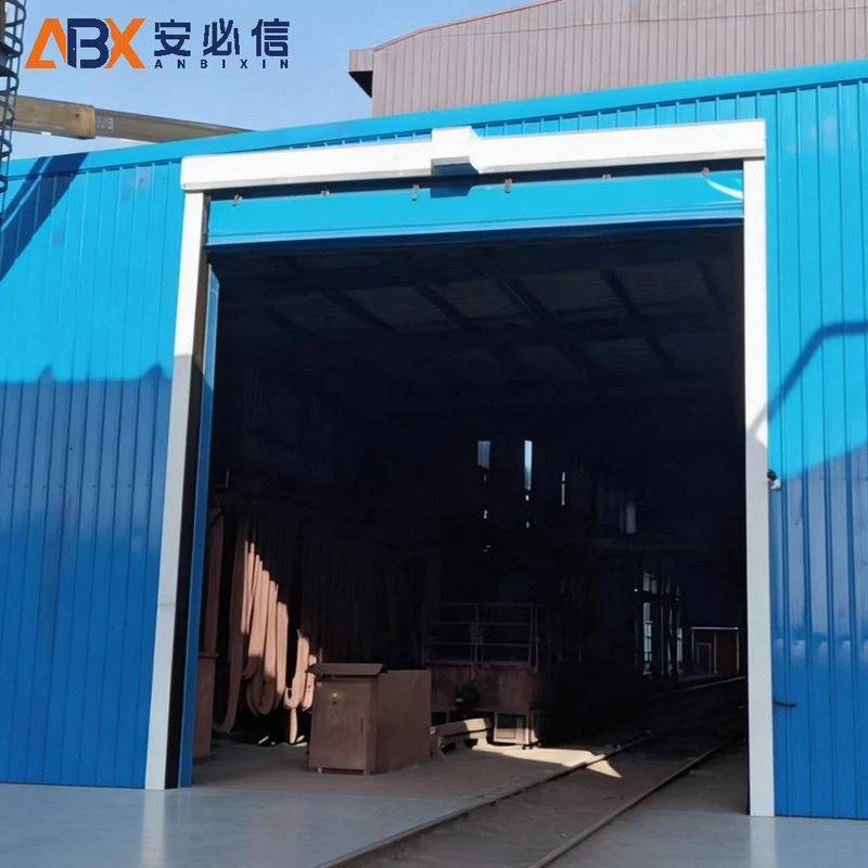 九江软帘堆积门